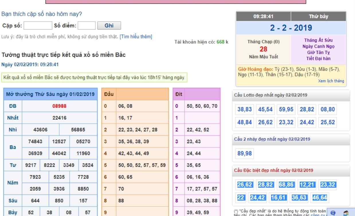 Lô chơi nhiều hôm nay top rồng bạch kim