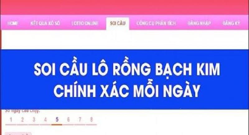 Soi cầu có tỉ lệ chính xác cao