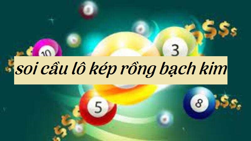 Cách soi cầu lô kép theo rồng bạch kim hay nhất