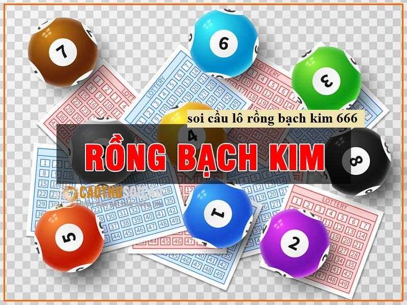 Chốt số soi cầu lô rồng bạch kim 666 hay nhất