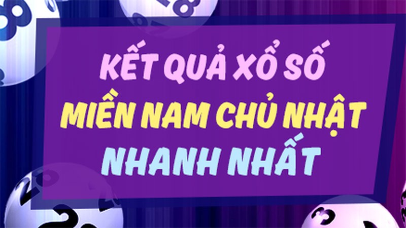 Kết quả miền nam diễn ra vào chủ nhật mỗi tuần